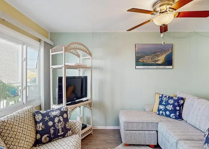 Inviting Bayfront Escape With Outdoor Seating Pool And Great Location Ocean City